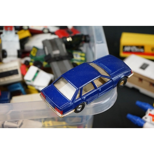 1175 - Quantity of play worn diecast models to include Matchbox, Corgi, ERTL, etc