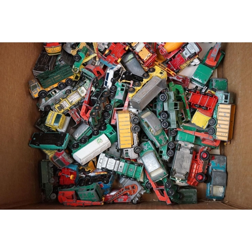 1176 - Large Collection of Mid 20th C onwards heavily play worn diecast models, mostly Matchbox, to include... 