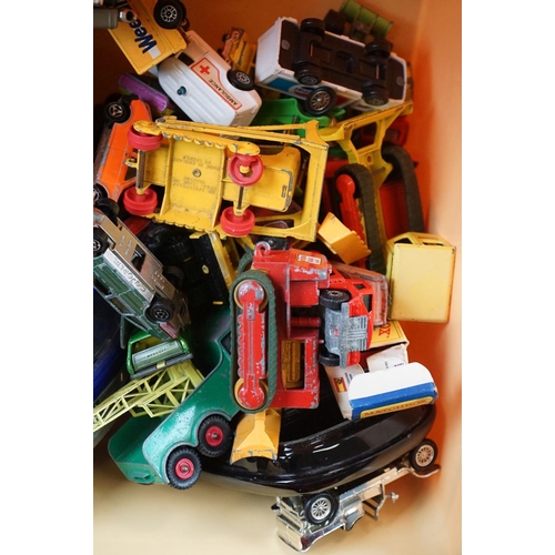 1177 - Collection of over 50 Mid 20th C onwards play worn diecast models to include Matchbox, Tonka, Corgi,... 