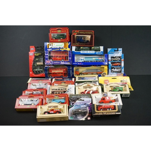 1178 - 29 Boxed Diecast models to include Corgi, Efsi Toys, Lledo, Cararama and Maisto, featuring Maisto Mi... 