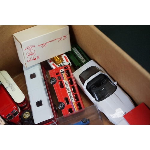 1184 - Quantity of unboxed diecast models to include Corgi, EFE, Matchbox etc, gd overall condition