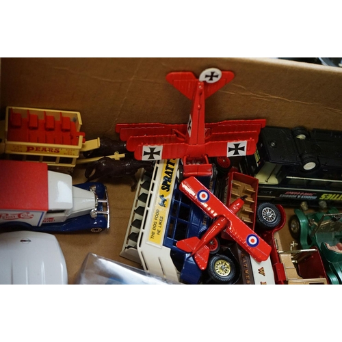 1184 - Quantity of unboxed diecast models to include Corgi, EFE, Matchbox etc, gd overall condition