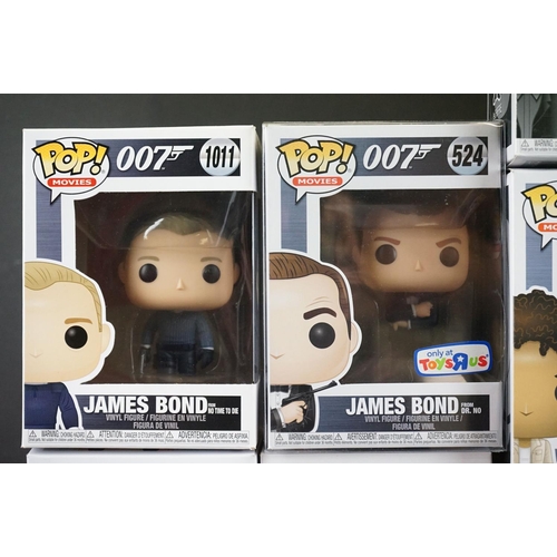 1331 - 20 Boxed Funko Pop James Bond 007 figures, all variants, plus a boxed Funko Pop 44 James Bond with A... 