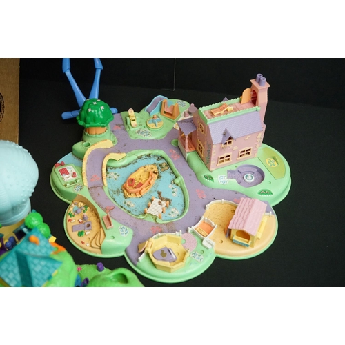 1335 - Polly Pocket - 14 x Bluebird play sets to include Polly Pocket & Disney examples along with figures ... 