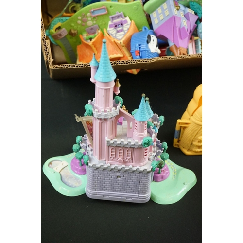 1335 - Polly Pocket - 14 x Bluebird play sets to include Polly Pocket & Disney examples along with figures ... 