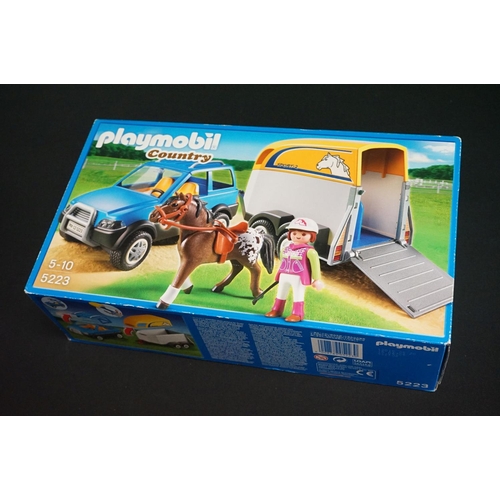 1338 - Two boxed & unopened Playmobil sets to include City Life 4140 & Country 5223 plus a boxed Corgi Supe... 