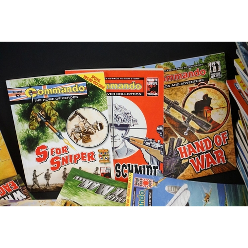 1339 - Collection of over 75 Commando magazines to include ' The Home of Heroes ', 'For Action And Adventur... 