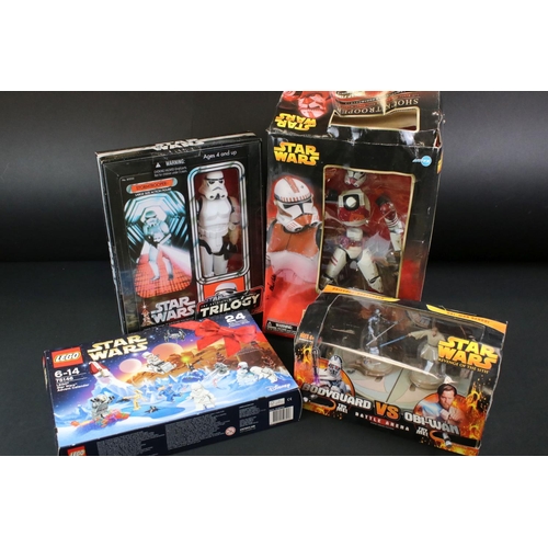 1461 - Star Wars - 3 x Star Wars figures to include Hasbro The Original Trilogy Collection Large Size Storm... 