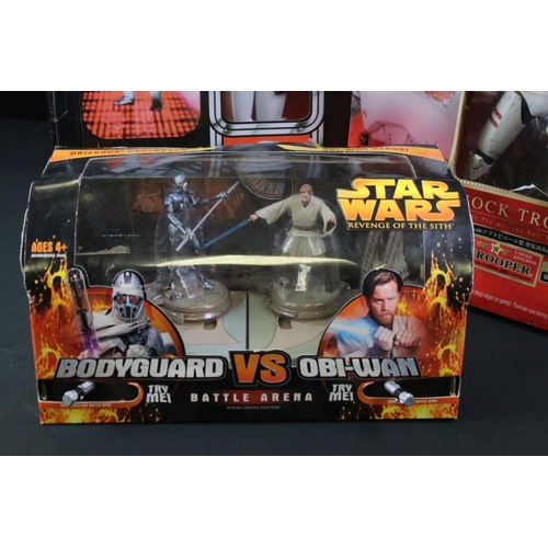 1461 - Star Wars - 3 x Star Wars figures to include Hasbro The Original Trilogy Collection Large Size Storm... 