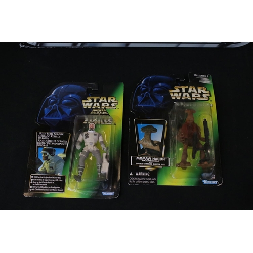 1463 - Star Wars - Collection of 90s Kenner Star Wars to include 3 x figures (carded Hoth Rebel Soldier, ca... 