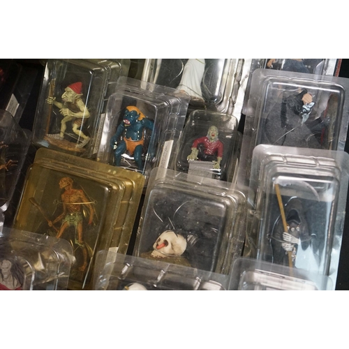 1381 - 40 Cased Hatchette Beasts & Beings figures with associated magazines (2 boxes)