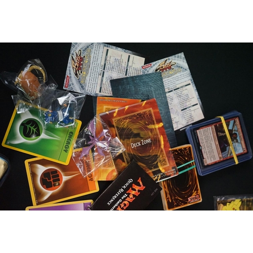 1383 - Collection of Trading Cards to include Pokemon, Yu-Gi-Oh!, Magic The Gathering & Cardfight Vanguard,... 