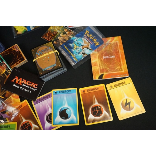 1383 - Collection of Trading Cards to include Pokemon, Yu-Gi-Oh!, Magic The Gathering & Cardfight Vanguard,... 