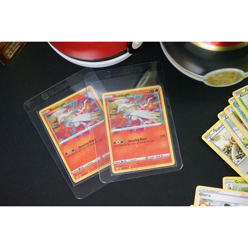 1384 - Pokemon - Collection of Pokemon Trading Cards & tins to include over 150 Trading Cards (Gen 1 & 2, e... 