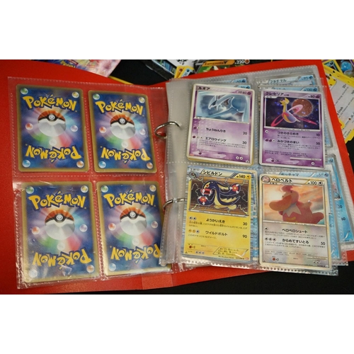 1386 - Pokemon - Quantity of English & Japanese Pokemon Trading Cards to include sealed carded Japanese car... 