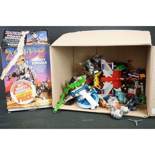 1454 - Collection of 80s figures to include 1 x Hasbro Takara Transformers (Slag), 20 x Bandai Diaclone, 17... 