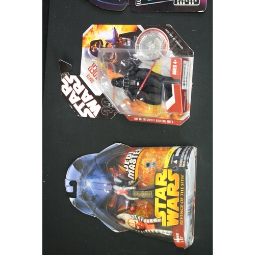 1458 - Star Wars - Collection of Star Wars figures to include 21 x carded Hasbro/Kenner figures (Luke Skywa... 