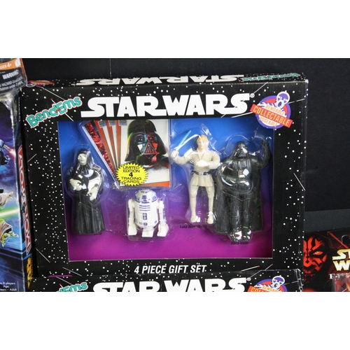 1458 - Star Wars - Collection of Star Wars figures to include 21 x carded Hasbro/Kenner figures (Luke Skywa... 