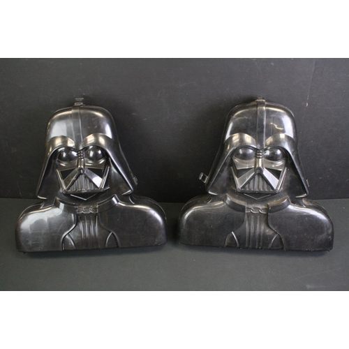 1478 - Star Wars - Three Original Star Wars Collector Cases to include 2 x Darth Vader cases & Vinyl Figure... 