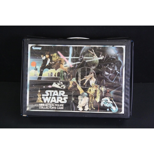 1478 - Star Wars - Three Original Star Wars Collector Cases to include 2 x Darth Vader cases & Vinyl Figure... 