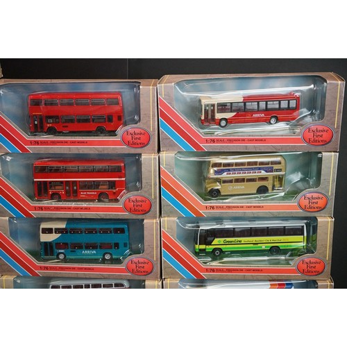 1064 - Over 50 Boxed EFE Exclusive First Editions diecast models (diecast condition ex, boxes vg) (2 trays)