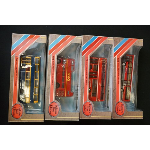 1064 - Over 50 Boxed EFE Exclusive First Editions diecast models (diecast condition ex, boxes vg) (2 trays)