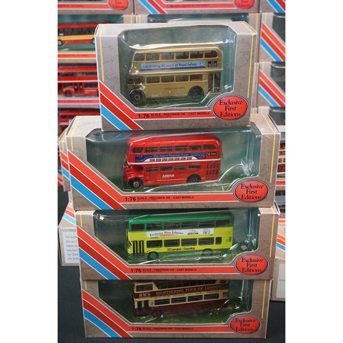 1064 - Over 50 Boxed EFE Exclusive First Editions diecast models (diecast condition ex, boxes vg) (2 trays)