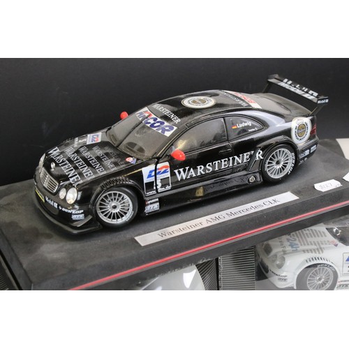 1144 - Two Boxed Mercedes-Benz Edition Motorsport 1/18 scale diecast models to include Service 24h AMG Merc... 