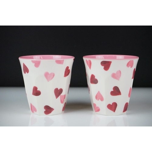 20 - Collection of 10 items of Emma Bridgewater, to include a 'Love' teapot & cover (19cm high), Spongewa... 