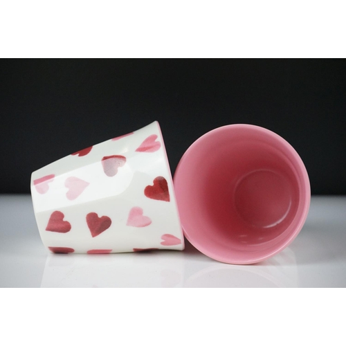 20 - Collection of 10 items of Emma Bridgewater, to include a 'Love' teapot & cover (19cm high), Spongewa... 