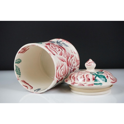 20 - Collection of 10 items of Emma Bridgewater, to include a 'Love' teapot & cover (19cm high), Spongewa... 