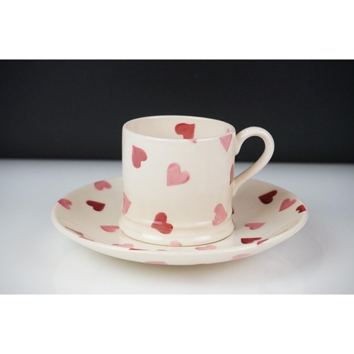 20 - Collection of 10 items of Emma Bridgewater, to include a 'Love' teapot & cover (19cm high), Spongewa... 