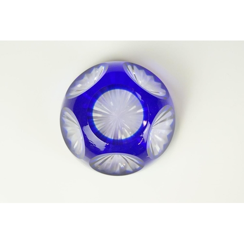 62 - Four glass paperweights to include 3 millefiori examples, featuring a Perthshire paperweight with la... 