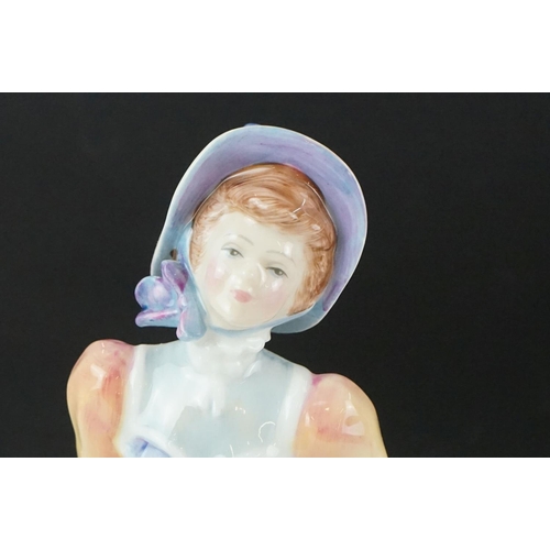 79 - Eight Royal Doulton porcelain lady figures to include HN 2477 Denise, HN 3354 Yours Forever, HN 2807... 