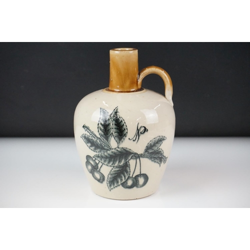 80 - Group of mixed glass and ceramics to include a Royal Delft bottle jug commemorating 325 years of Erv... 