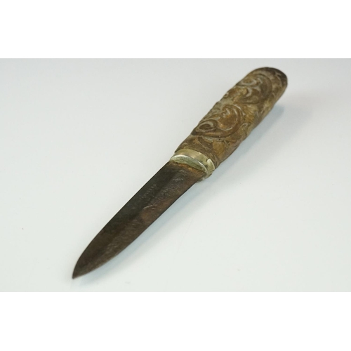 272 - Scandinavian 19th century Sailors Knife by Stahlberg