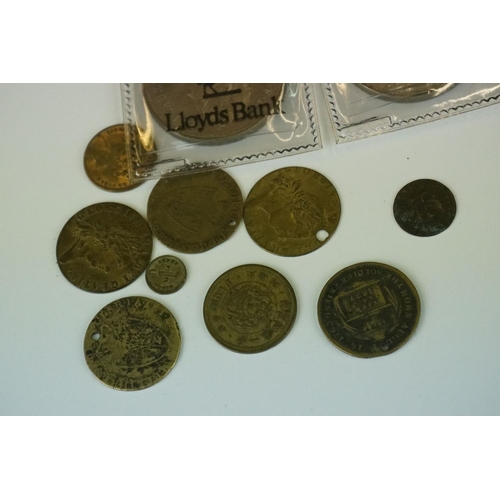 313 - A collection of mainly British pre decimal coins to include mainly Georgian and Victorian examples i... 