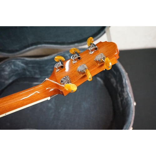 464 - Crafter Six String Acoustic Guitar, serial no. 05102024, contained in a Stagg Hard Case