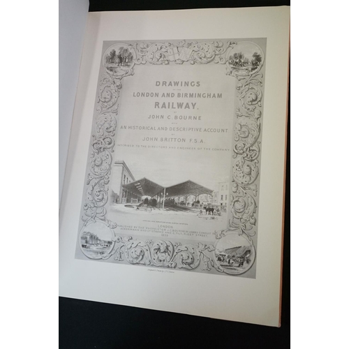 469 - Books - Large Volume of Bourne's Great Western Railways David and Charles Reprints dated 1971 togeth... 