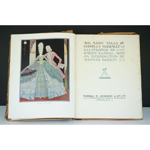 90 - Book - ' The Fairy Tales of Charles Perrault ' illustrated by Harry Clark, published by George Harra... 