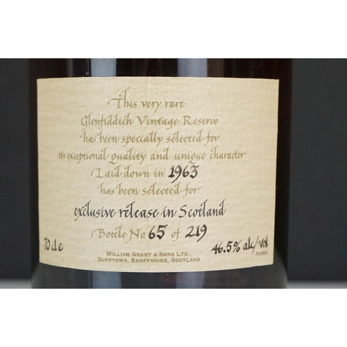 336 - A bottle of Glenfiddich Vintage Reserve-35 year old-1963, Distilled, matured & bottled by William Gr... 