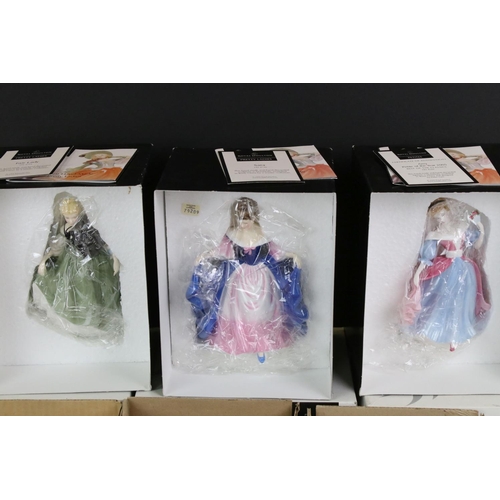 101 - Four Boxed Royal Doulton lady figures to include an International Collectors Club HN 4597 Summer Bre... 