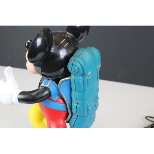 437 - Tyco Novelty Mickey Mouse Telephone, 35cm high