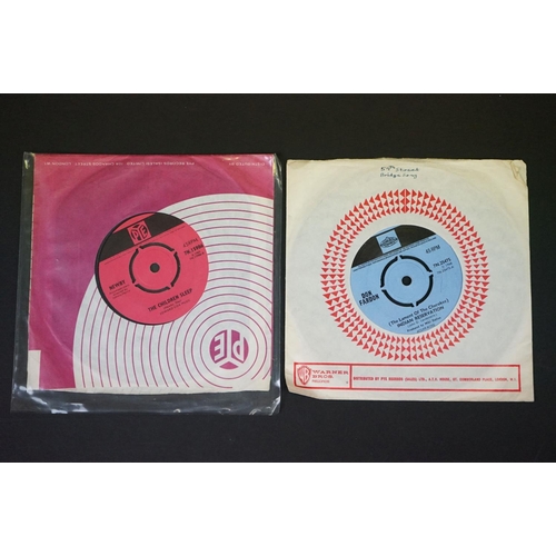 109 - Vinyl - Mod / Beat / Freakbeat - six original rare UK Pressing singles on Pye Records and related la... 