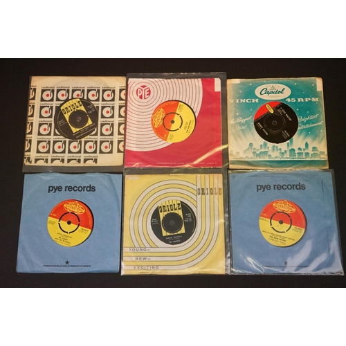 110 - Vinyl - Beat / Mod - 15 original rare UK Pressing singles on Oriole & Pye Records and related labels... 