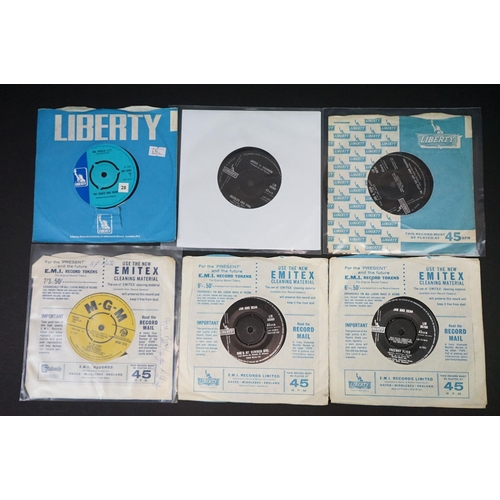 116 - Vinyl - 21 original UK Beat / Mod / Psych / Surf singles on MGM Records and Liberty Records, to incl... 