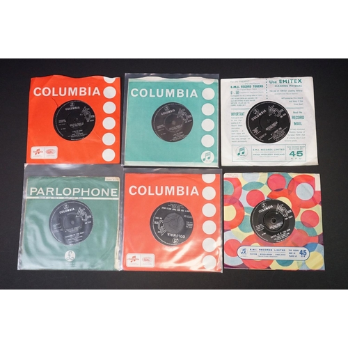 121 - Vinyl - over 30 original UK Beat and Mod 7” singles on Columbia Records, to include: Mickey Most (DB... 