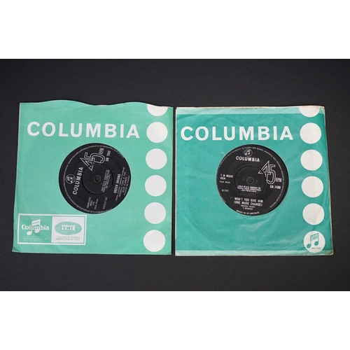 123 - Vinyl - 8 original UK Mod singles on Columbia Records, to include : The Graham Bond Organisation (DB... 