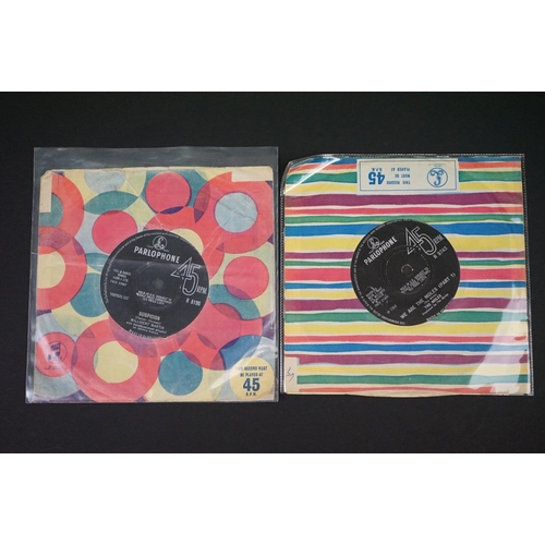 129 - Vinyl - 6 rare UK original Psych / Mod singles on Parlophone, to include: Kippington Lodge (R 5645) ... 