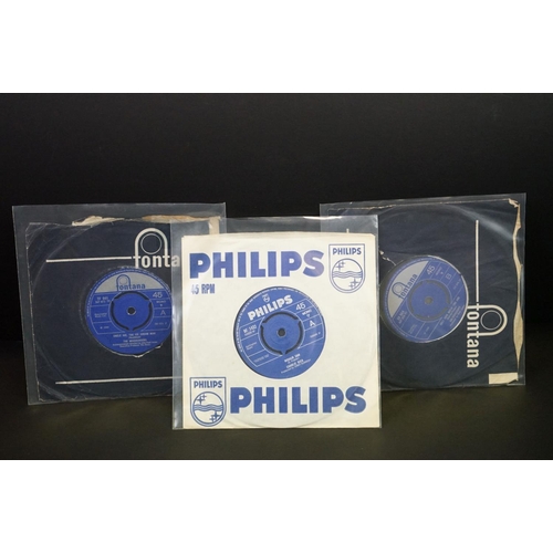 134 - Vinyl - Psych / Mod - 3 original UK singles on Fontana Records, Philips Records rarities, to include... 